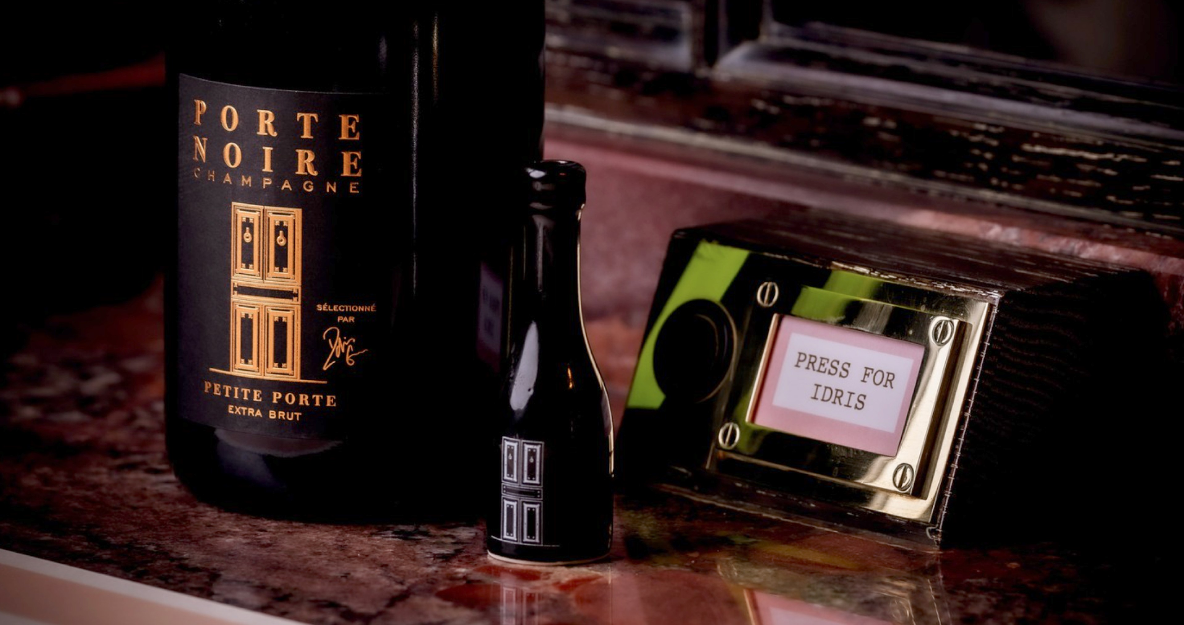 Press for Idris button