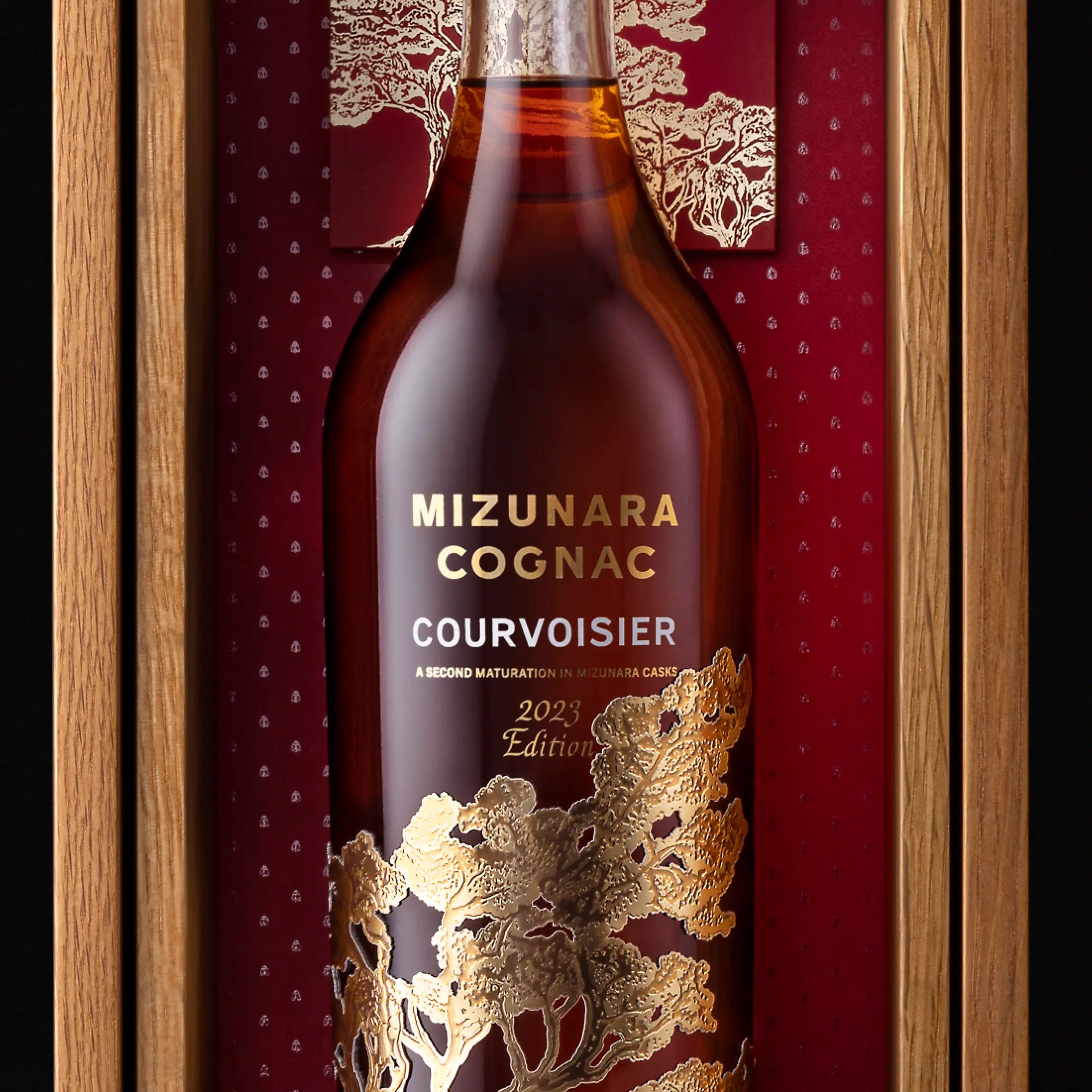 Courvoisier Mizunara in pack