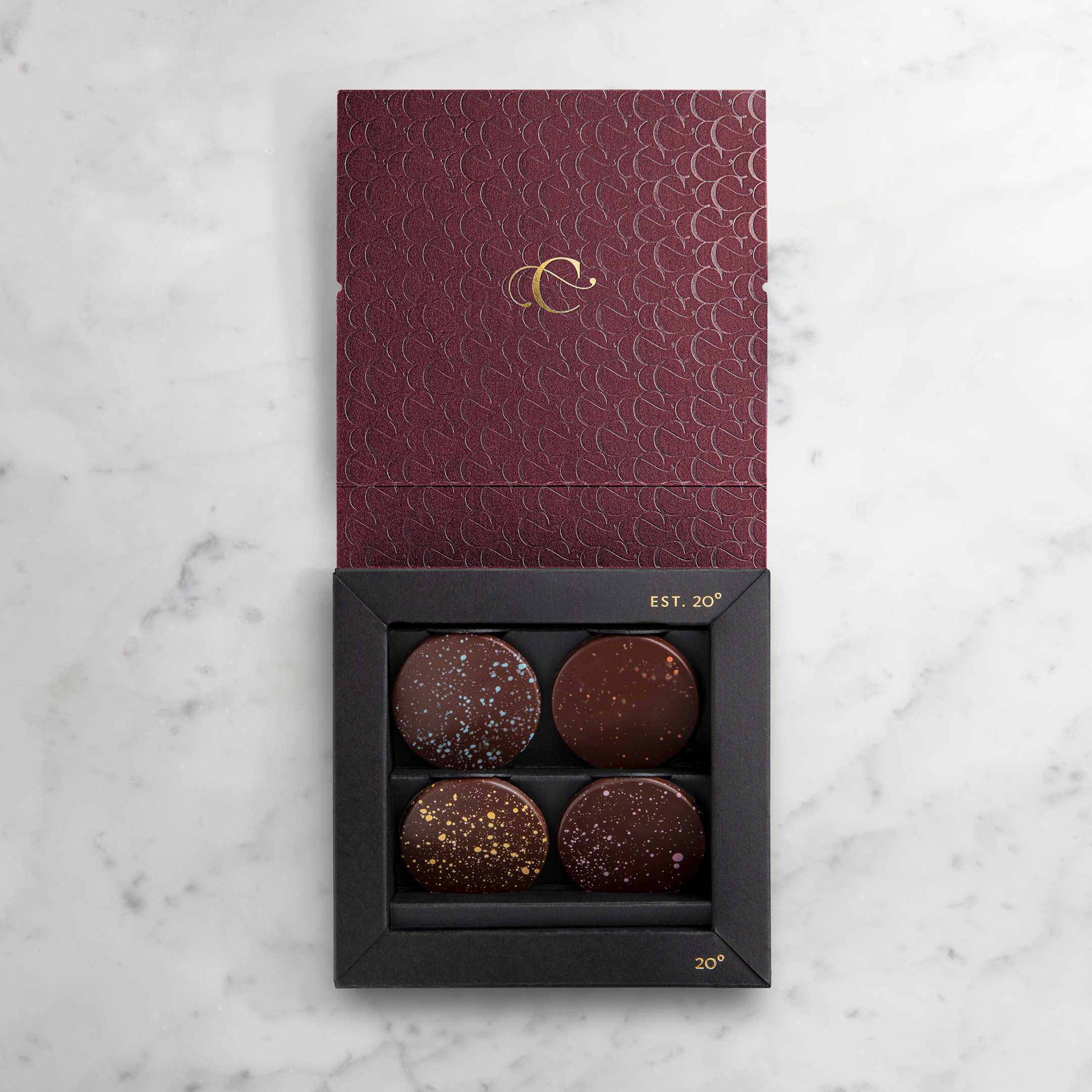 Cartografie chocolate packaging luxe