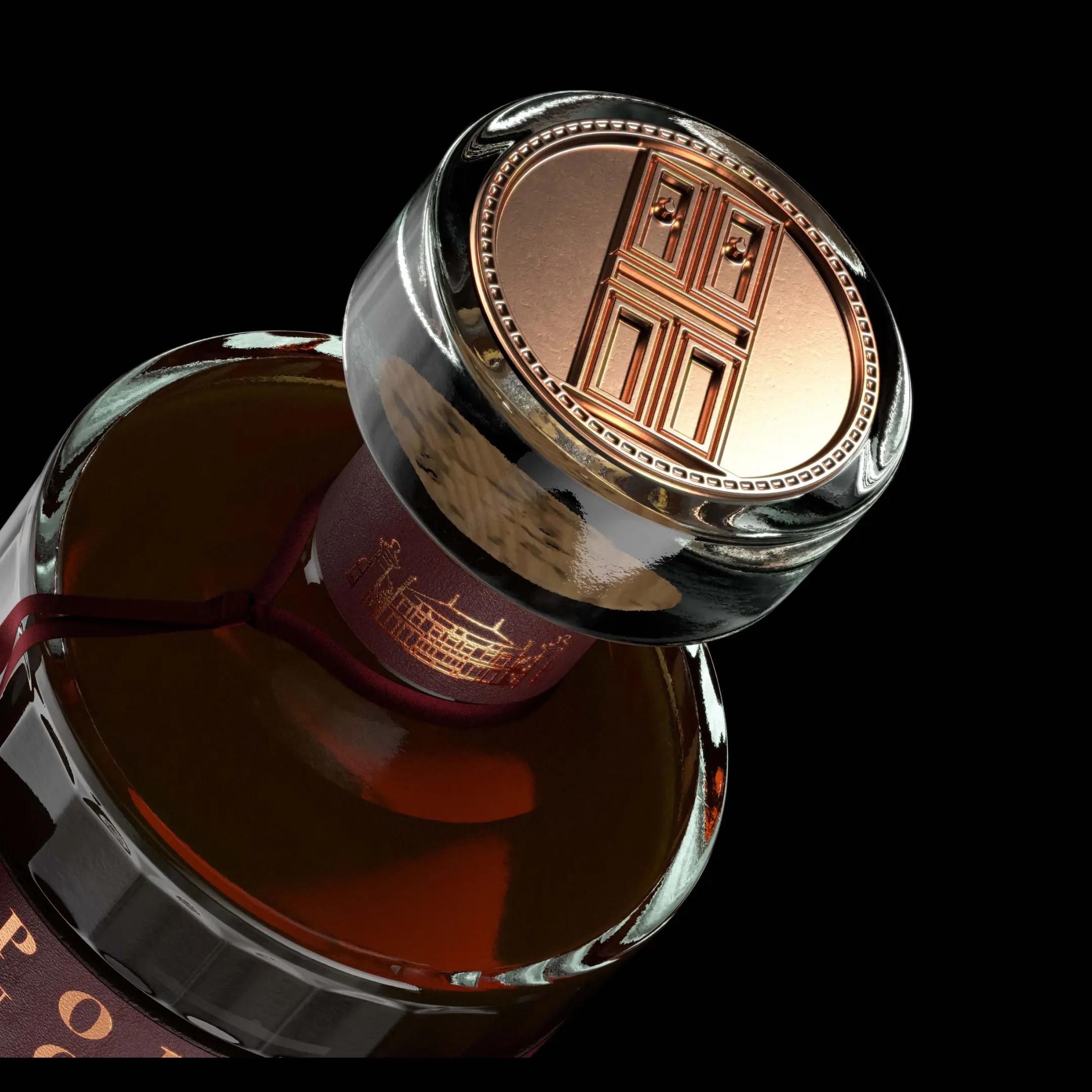 Porte Noire bottle top