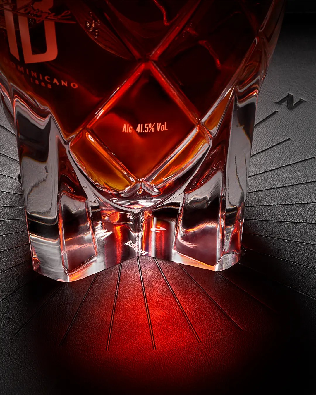 Andres Brugal glass