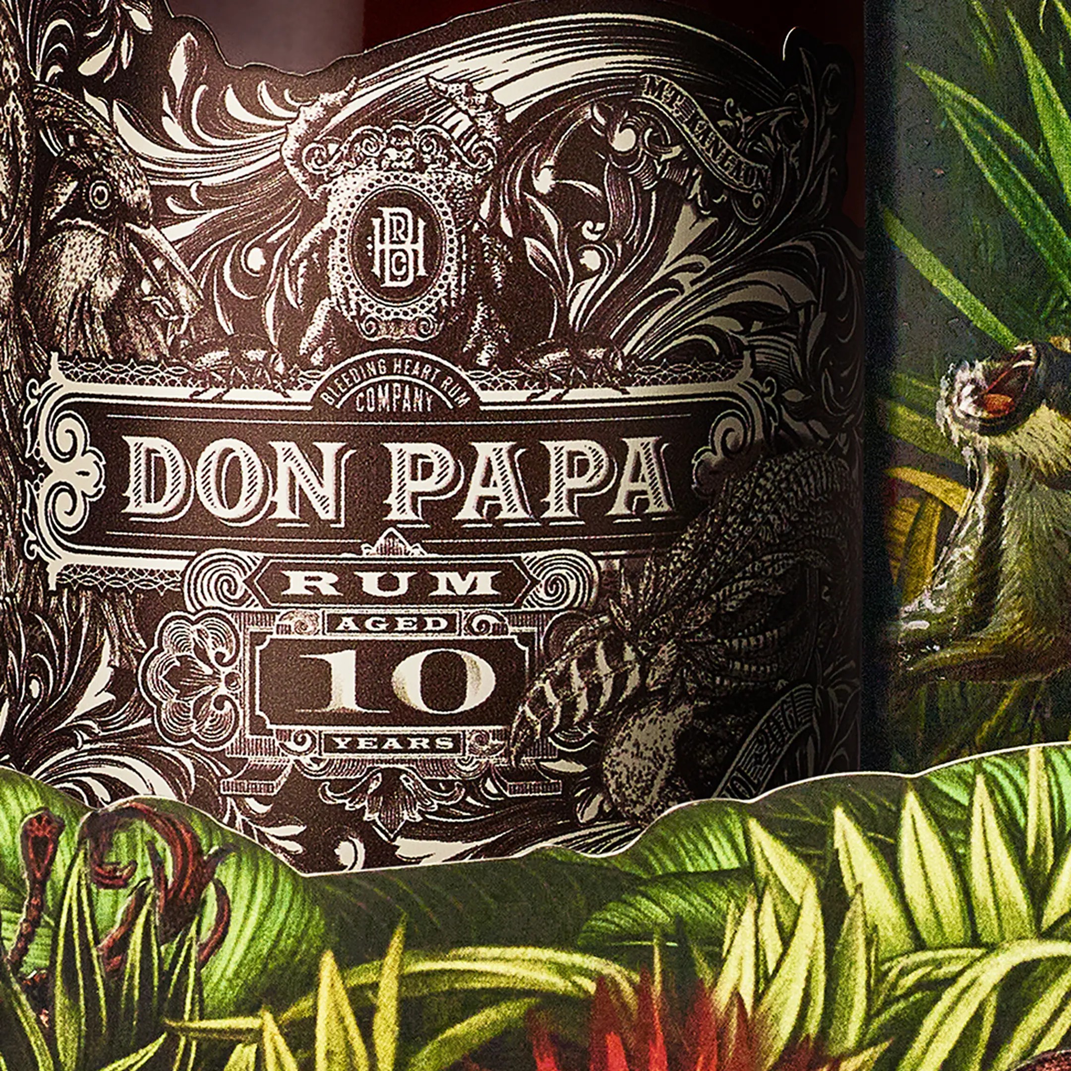 Don Papa bottle label