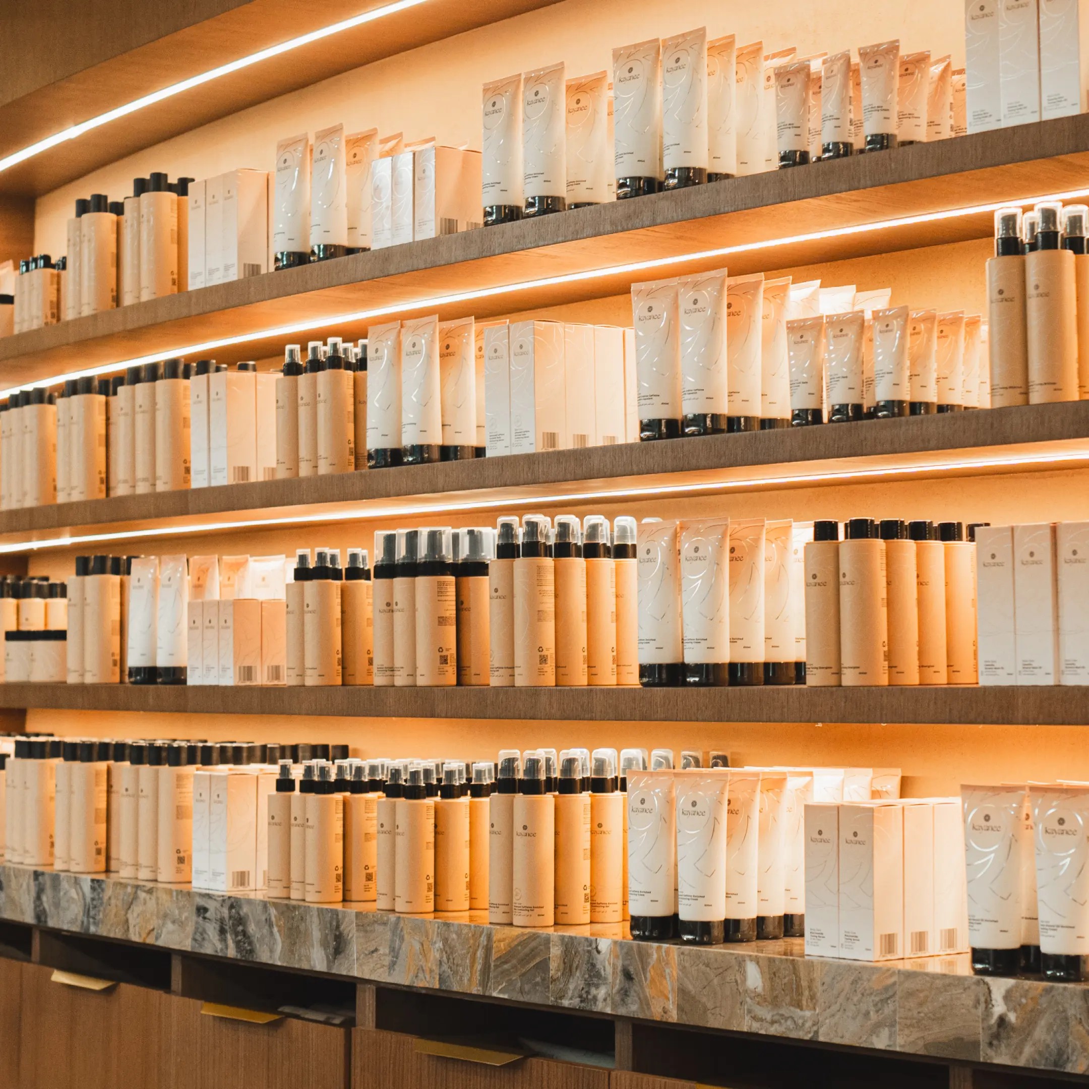 Kayanee product display on shelf