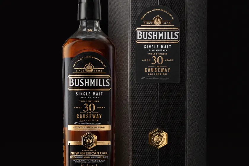 bushmills bottle