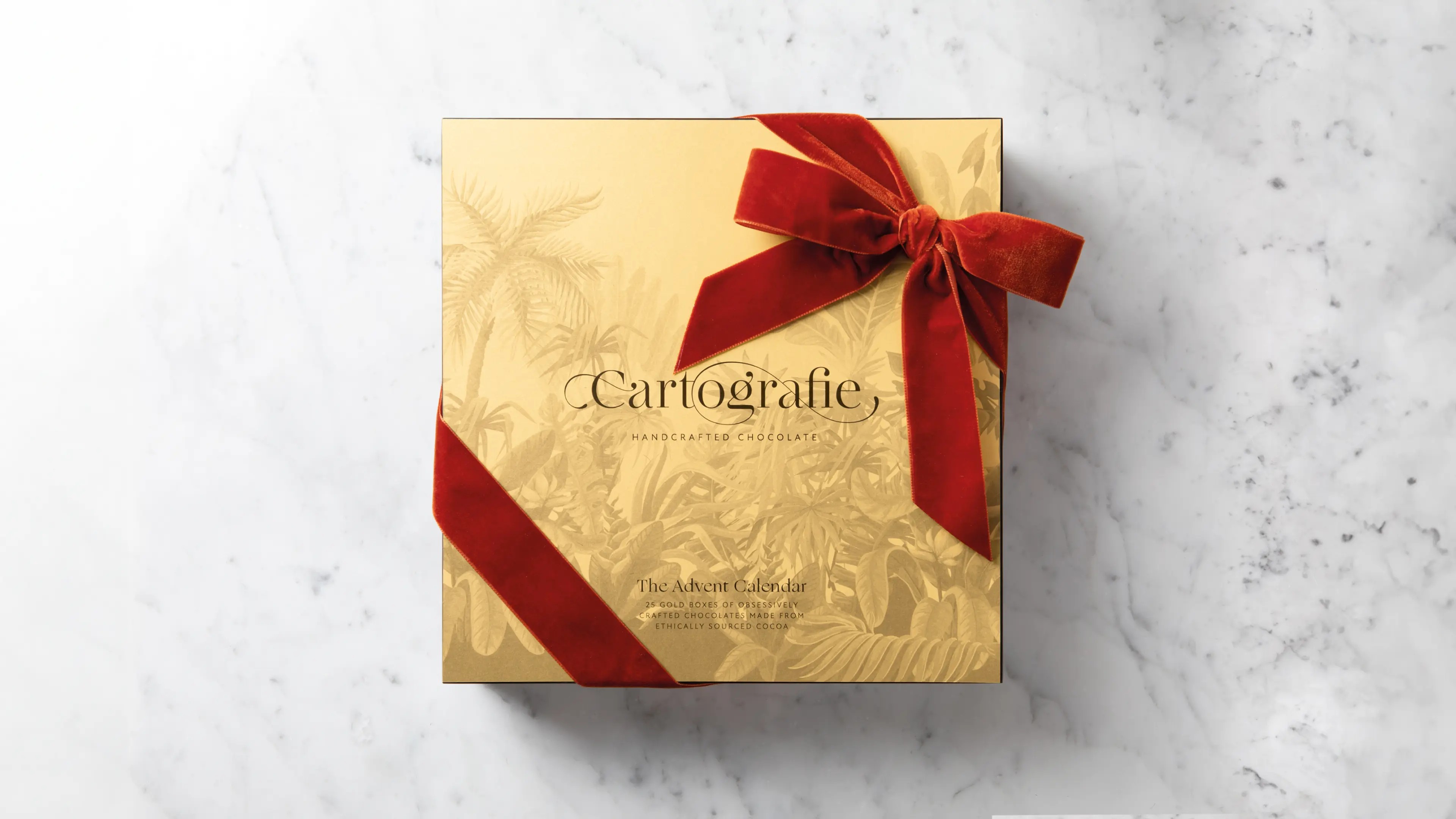 Cartografie chocolate packaging luxe