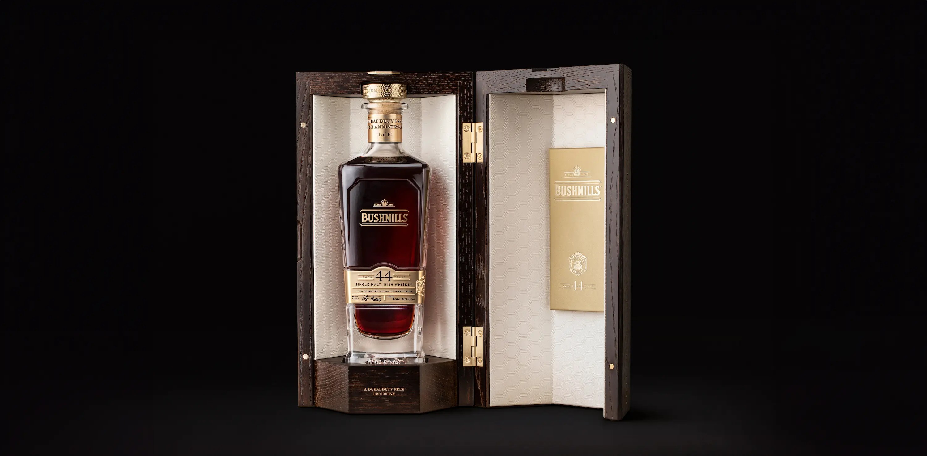 Bushmill 44yo in case