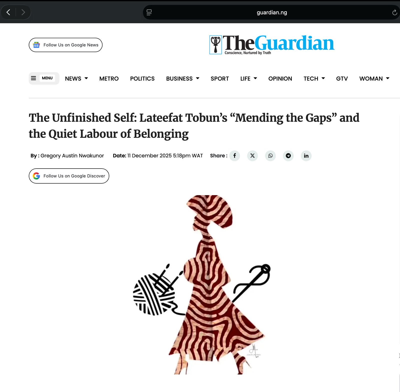Feature image — The Guardian