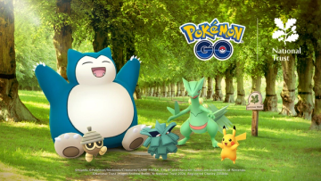 National Trust 2026 event artwork — Pokémon GO
