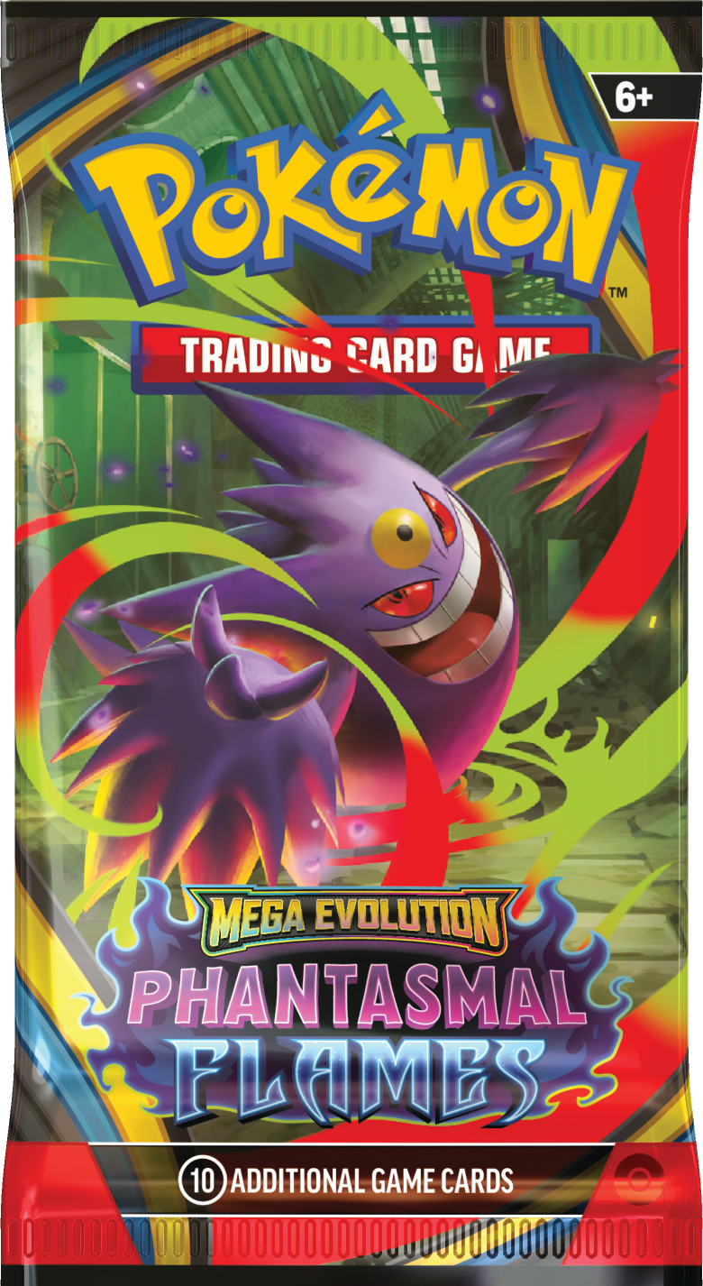 Mega Gengar Phantasmal Flames Pack Art