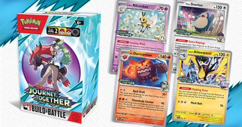 Scarlet & Violet—Journey Together Build & Battle Box and promo cards