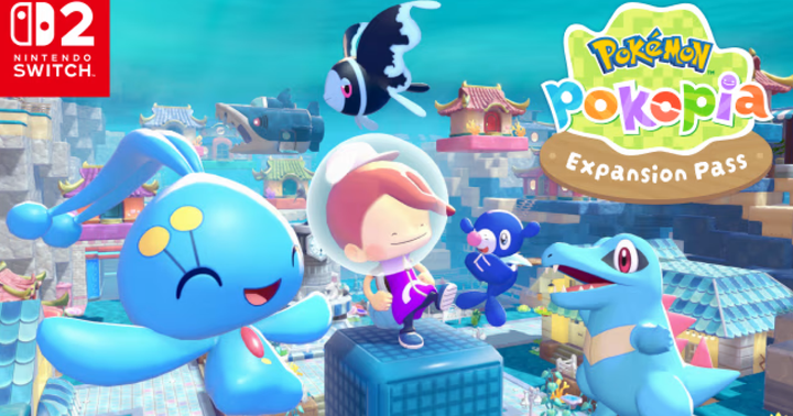 Dive into Bubbly Basin with the Expansion Pass in Pokémon Pokopia!