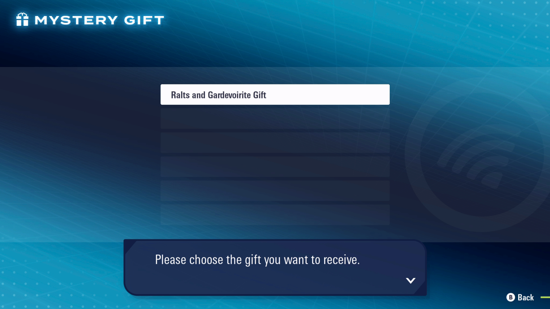 Ralts and Gardevoirite Gift