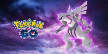 Palkia in 5-Star Raids event artwork — Pokémon GO