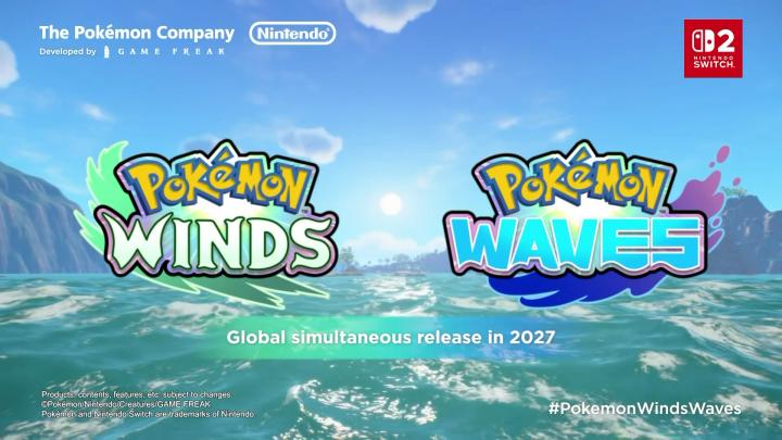 Pokémon Winds and Pokémon Waves Announced for Nintendo Switch 2