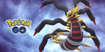 Giratina (Origin Forme) in 5-Star Raids event artwork — Pokémon GO