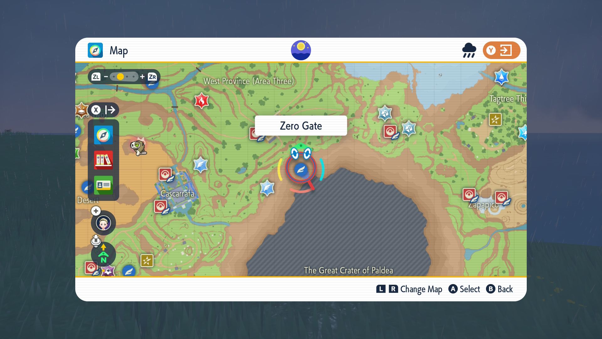 Map of the Zero Gate