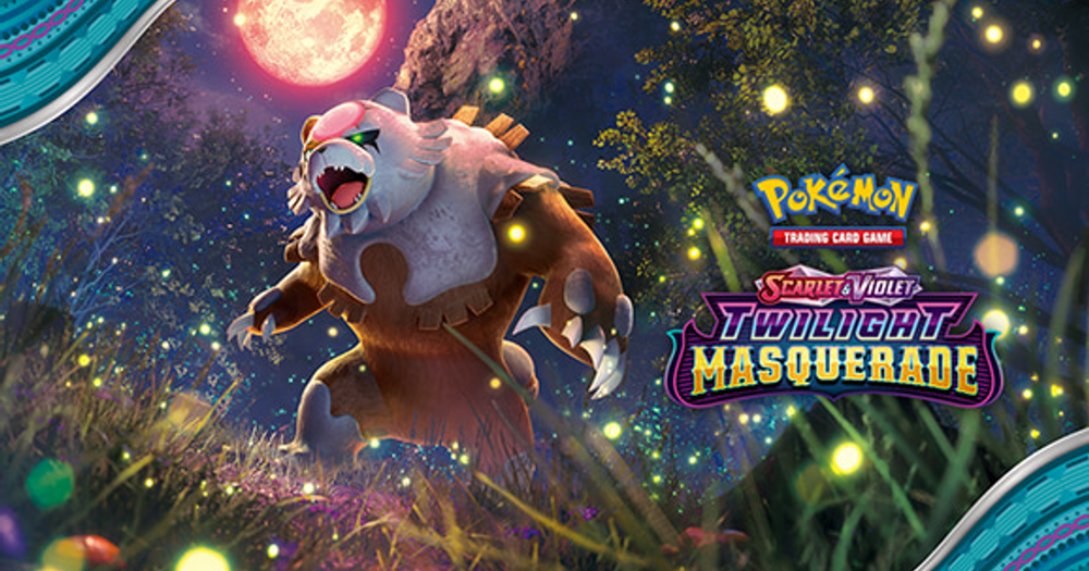 Pokémon TCG: Scarlet & Violet—Twilight Masquerade key art