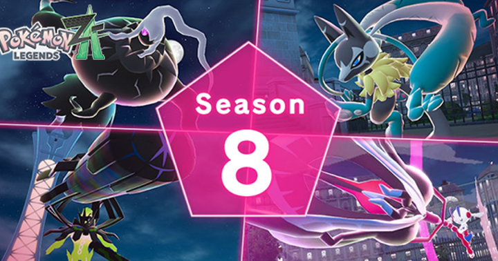 Ranked Battles Season 8 in Pokémon Legends Z-A!