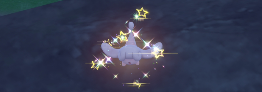 The ultimate guide on shiny hunting Hatenna in the Pokémon Scarlet & Violet Teal Mask DLC.