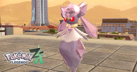 Get a Diancite via Mystery Gift and Diancie in Pokémon Legends: Z‑A