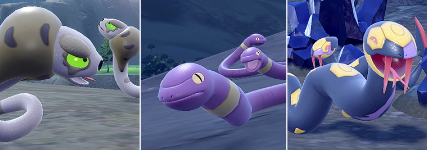 Silicobra, Ekans, and Seviper are appearing in Mass Outbreaks in Pokémon Scarlet & Violet!