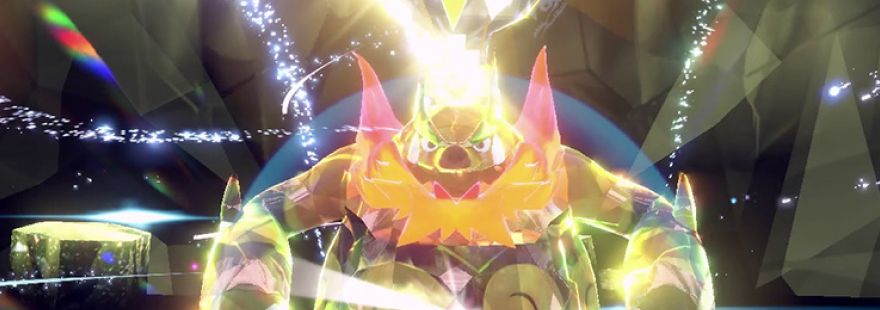 Emboar, the "Mega Fire Pig Pokémon," is coming to 7-Star Black Crystal Tera raids with an Electric Tera-type.