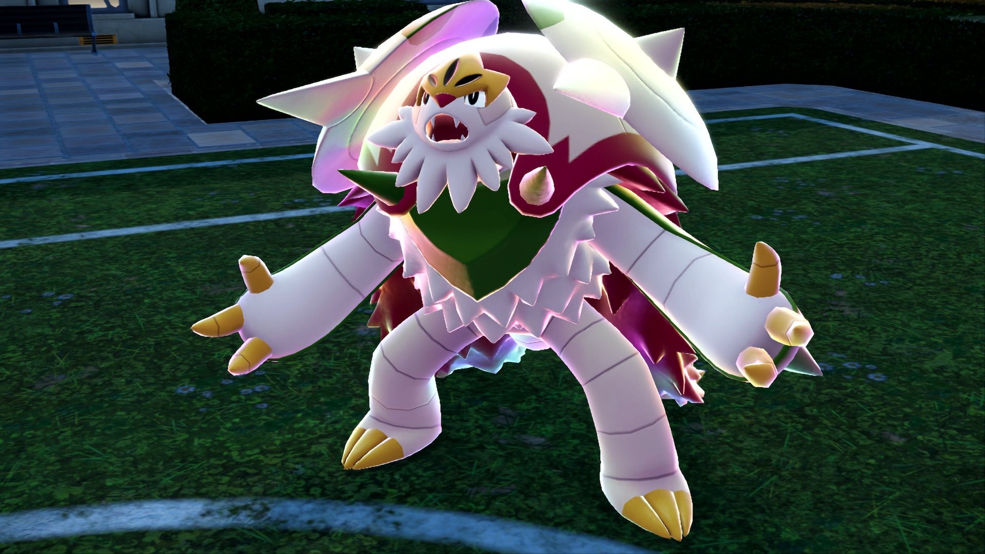 Mega Chesnaught in Pokémon Legends: Z-A