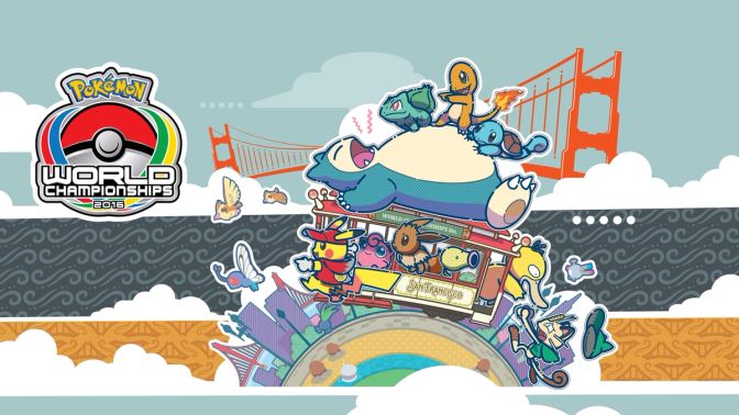 Key art for the 2016 Pokémon World Championships in San Francisco
