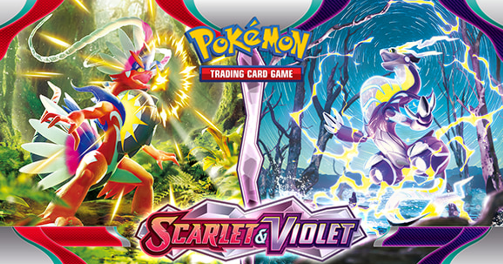 Pokémon TCG: Scarlet & Violet key art