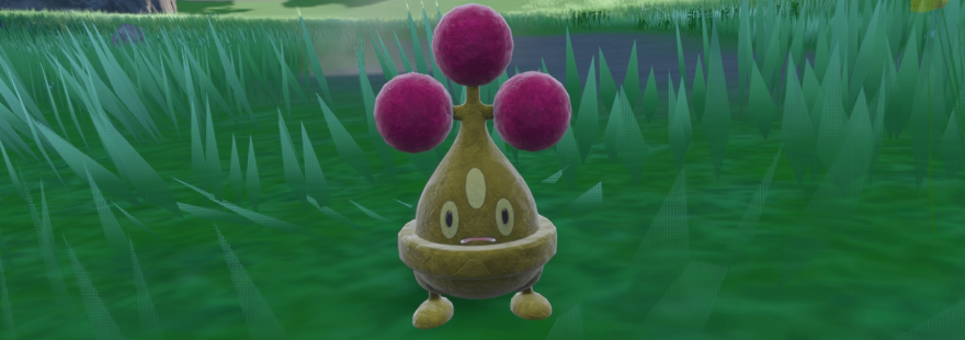 A guide to shiny hunting Bonsly in the Pokémon Scarlet & Violet Teal Mask DLC.