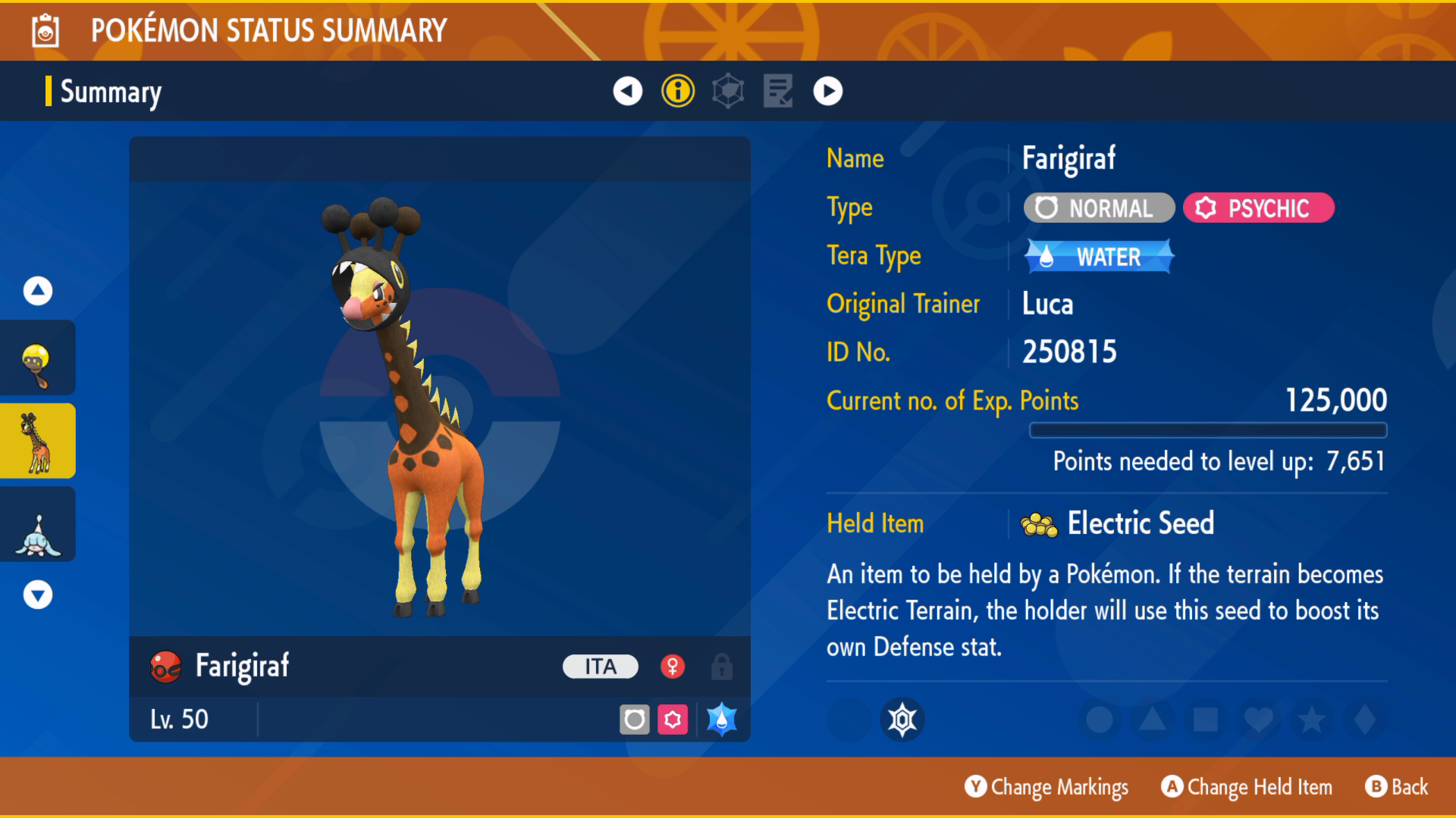 Summary Screen