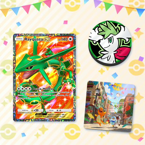 Rayquaza ex Drop Event and Special Missions 2025 Underway