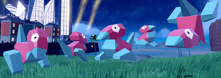 Porygon is appearing in Mass Outbreaks throughout Pokémon Scarlet & Violet!