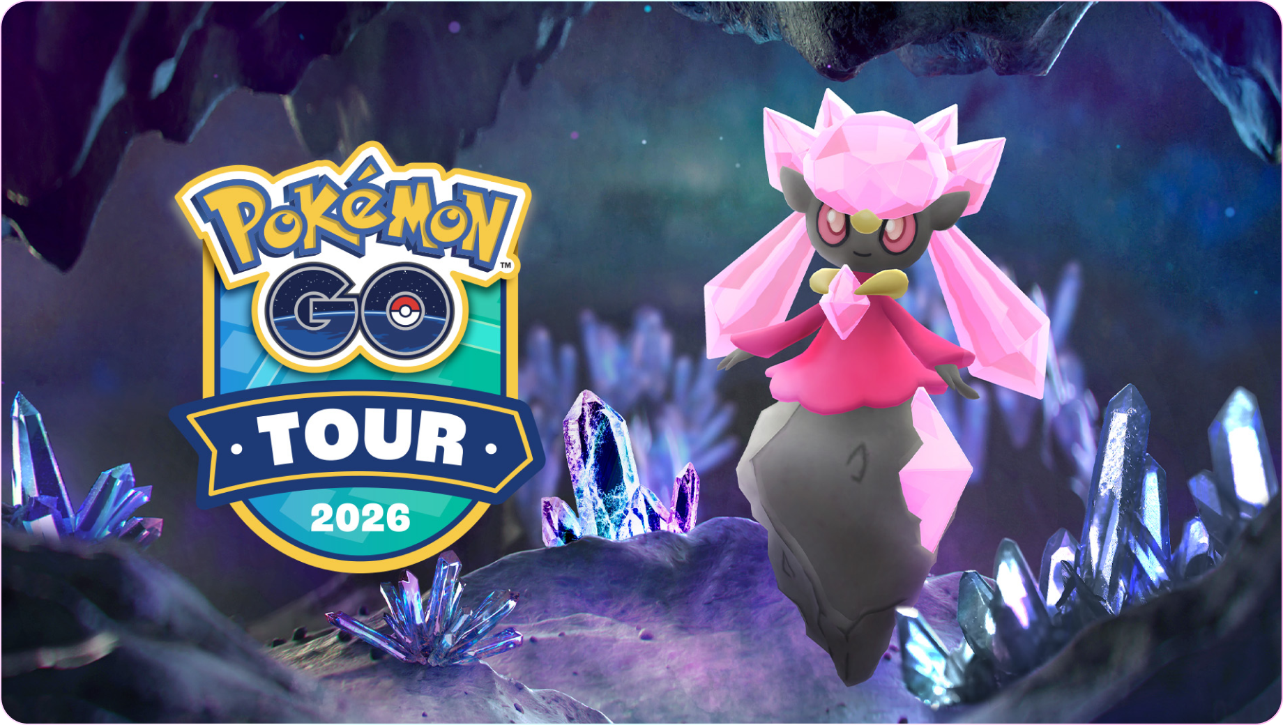 Shiny Diancie debuts at Pokémon GO Tour Kalos in 2026
