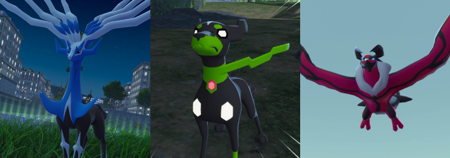 How to obtain the legendary Pokémon Xerneas, Yveltal, and Zygarde in Pokémon Legends Z-A!