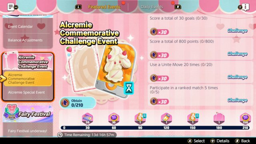 Event article for Alcremie Commemorative Challenge Event