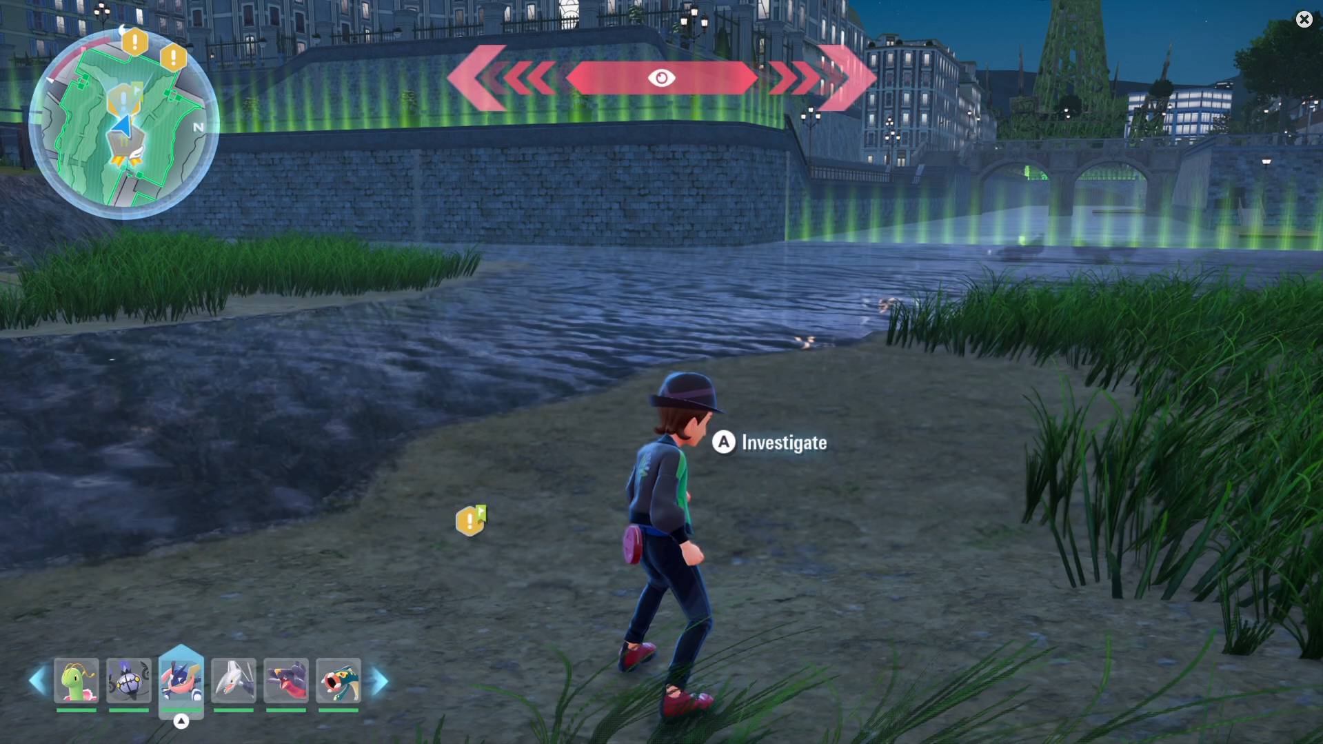 Glowing marker