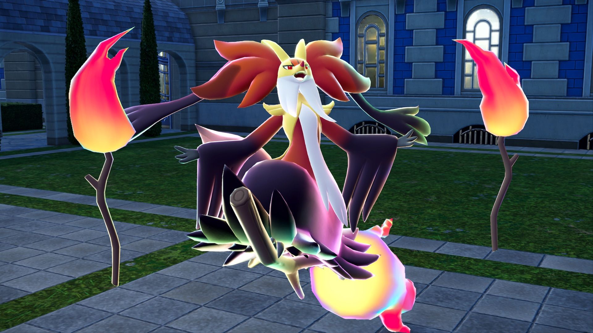 Mega Delphox in Pokémon Legends: Z-A