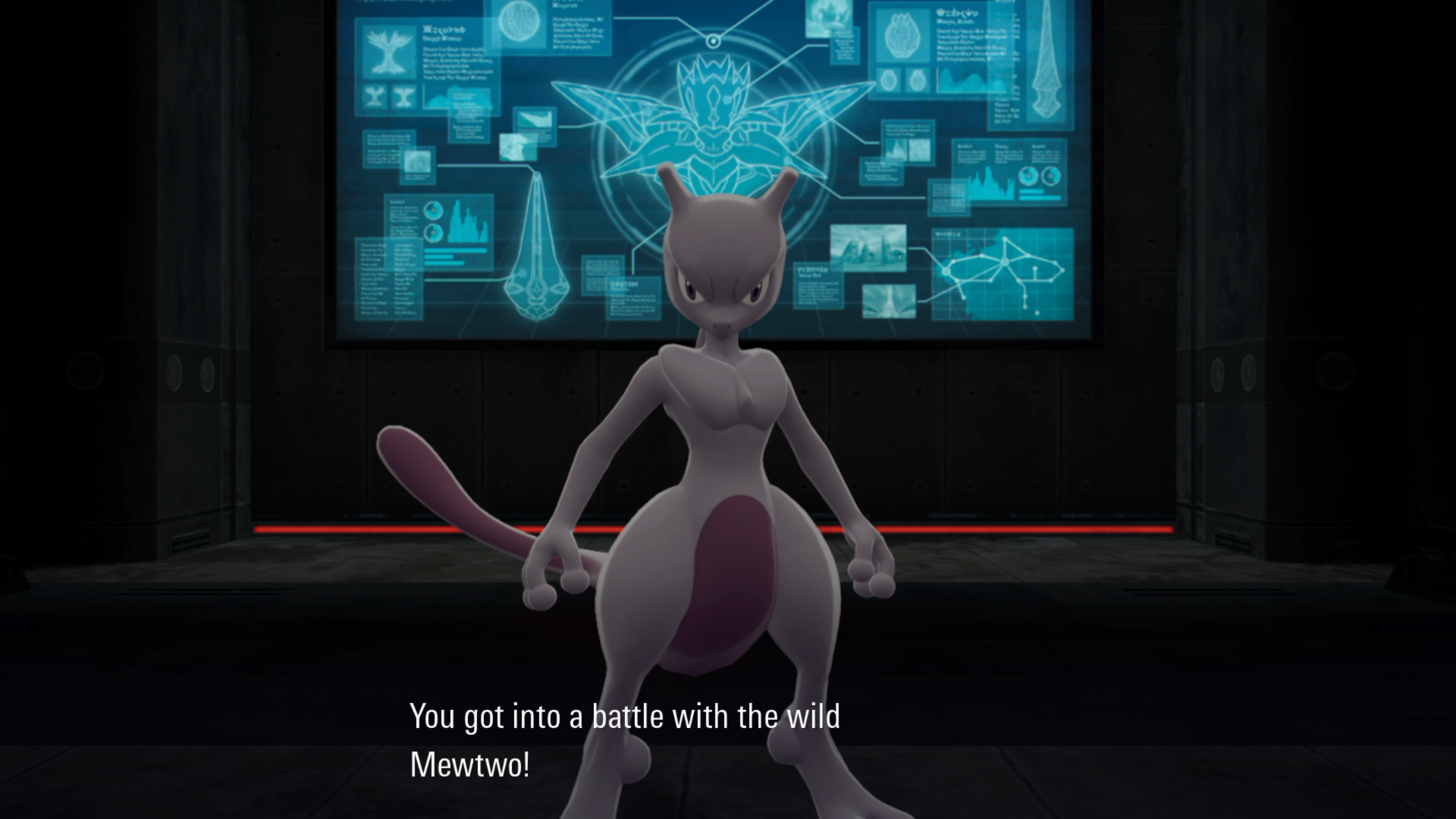 Battling Mewtwo
