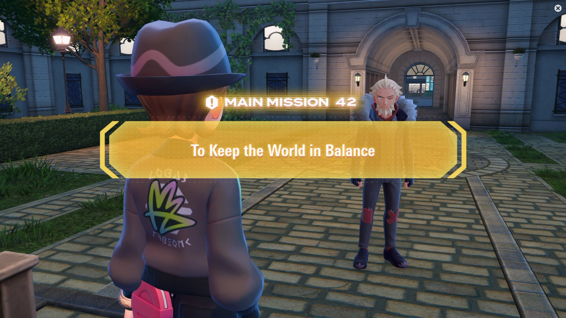 "To Keep The World In Balance" mission