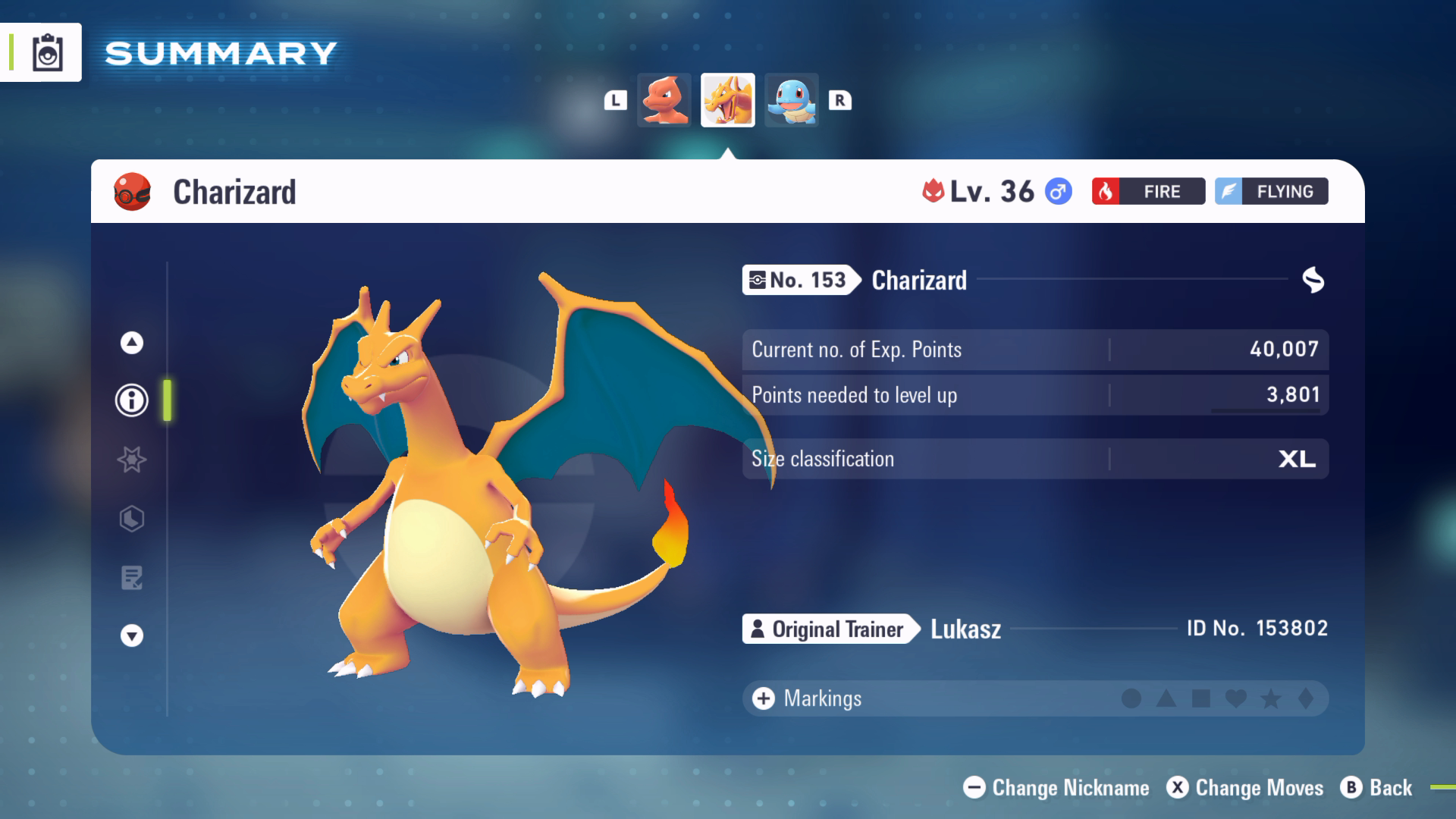 Charizard Summary