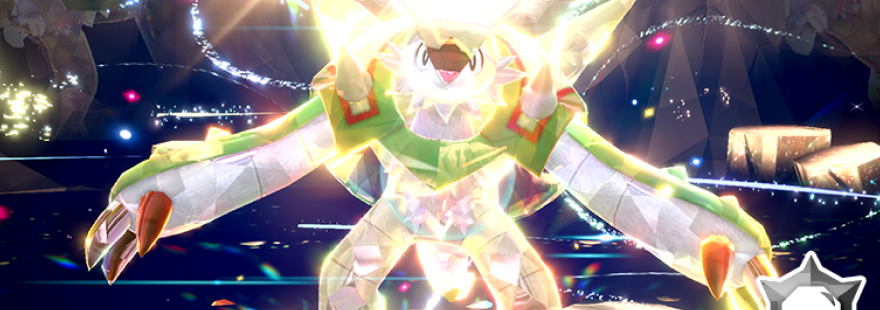 Chesnaught with the mightiest mark is back in Tera Raids in Pokémon Scarlet & Violet!