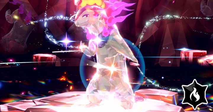 Mighty Hisuian Typhlosion Tera Raid in Pokémon Scarlet & Violet!