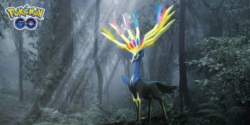 Xerneas in 5-Star Raids event artwork — Pokémon GO