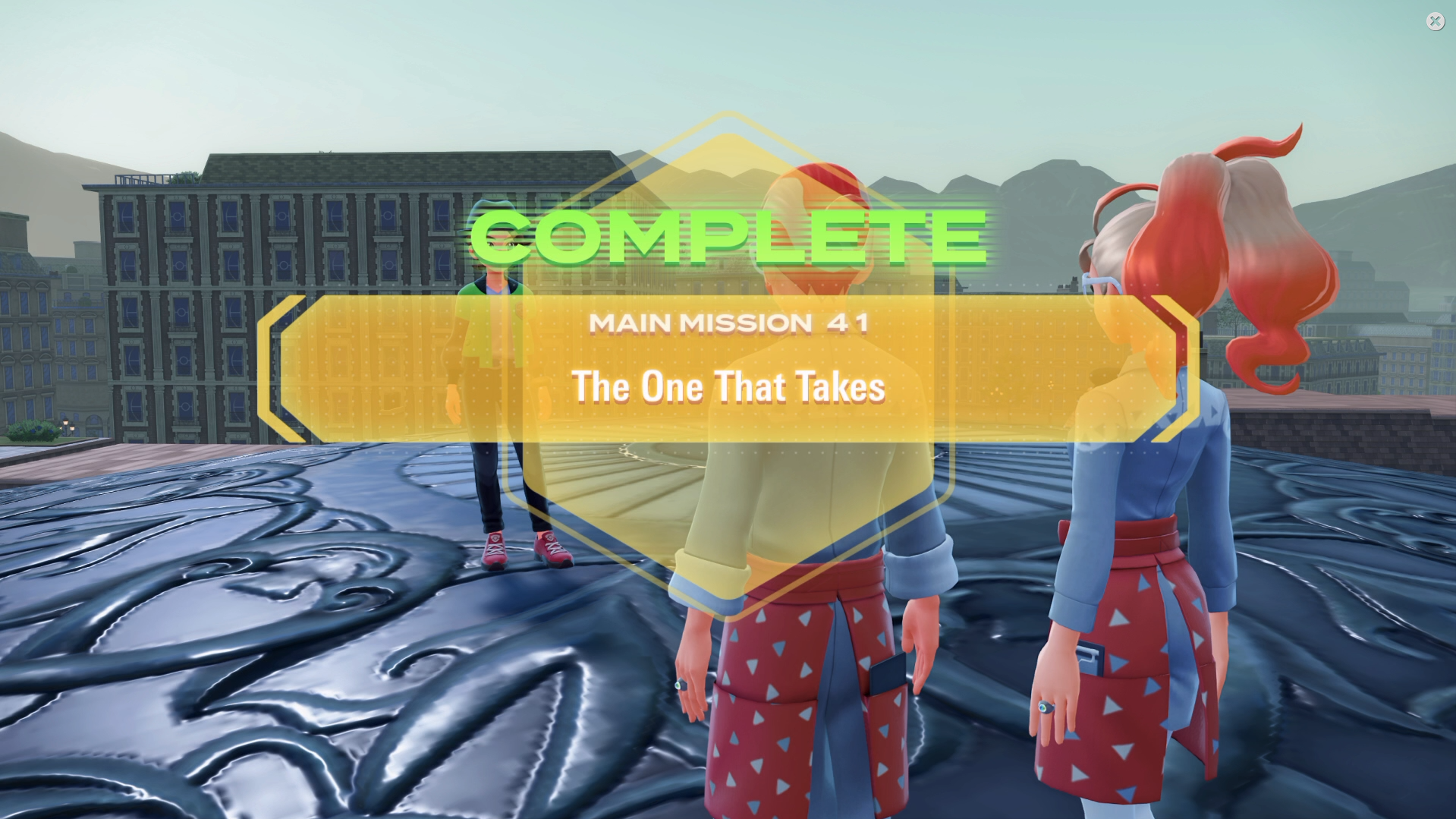 "The One That Takes" Mission Complete