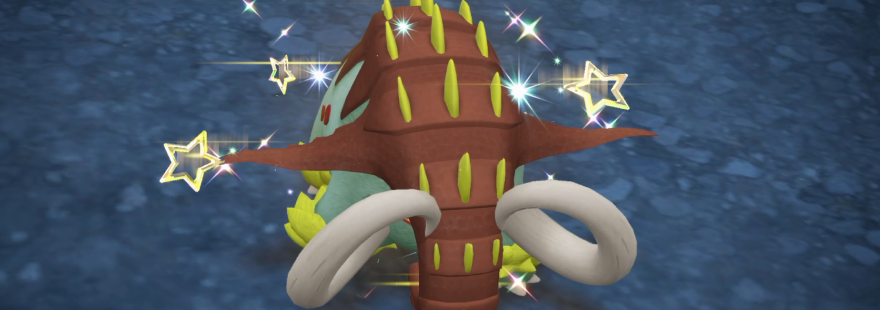 The Ultimate guide for shiny hunting Great Tusk in Pokémon Scarlet, including the best location and Sandwich Recipes!