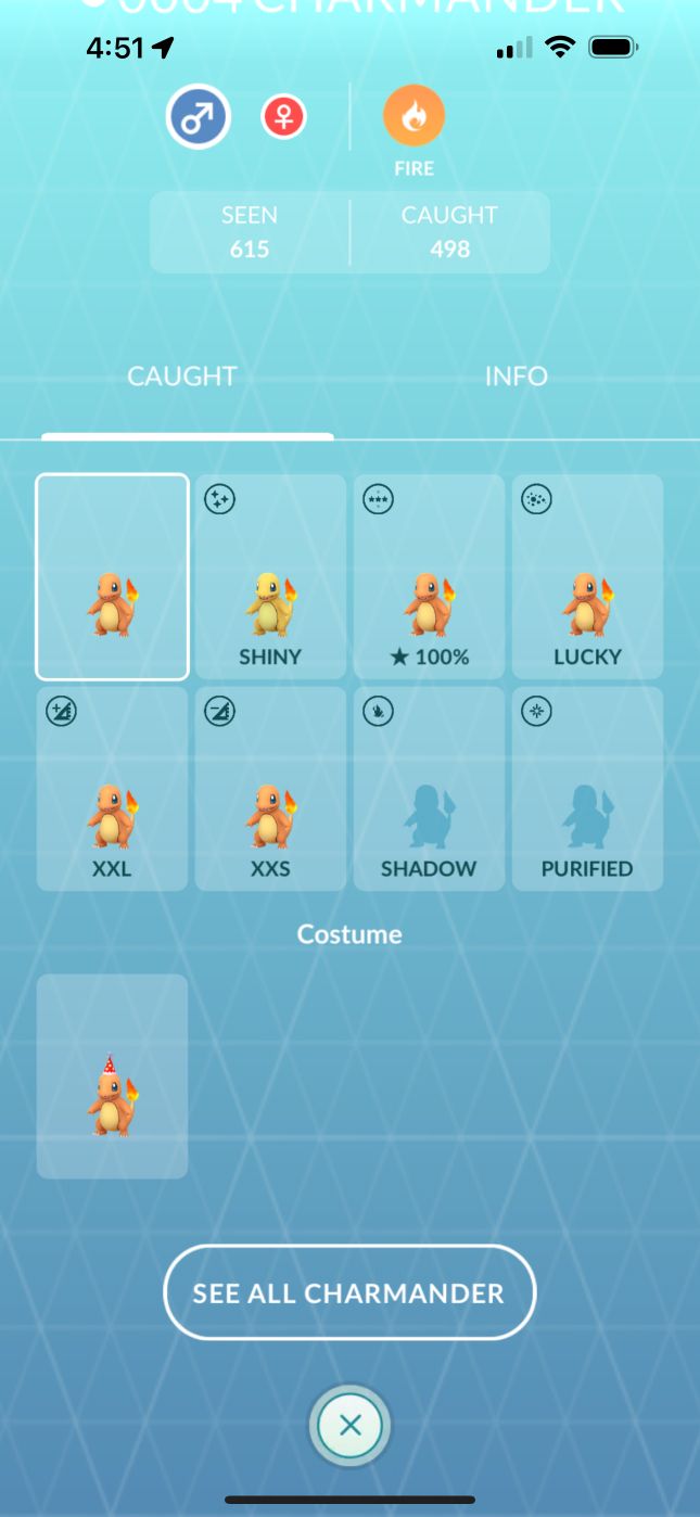 Charmander Pokédex Entry