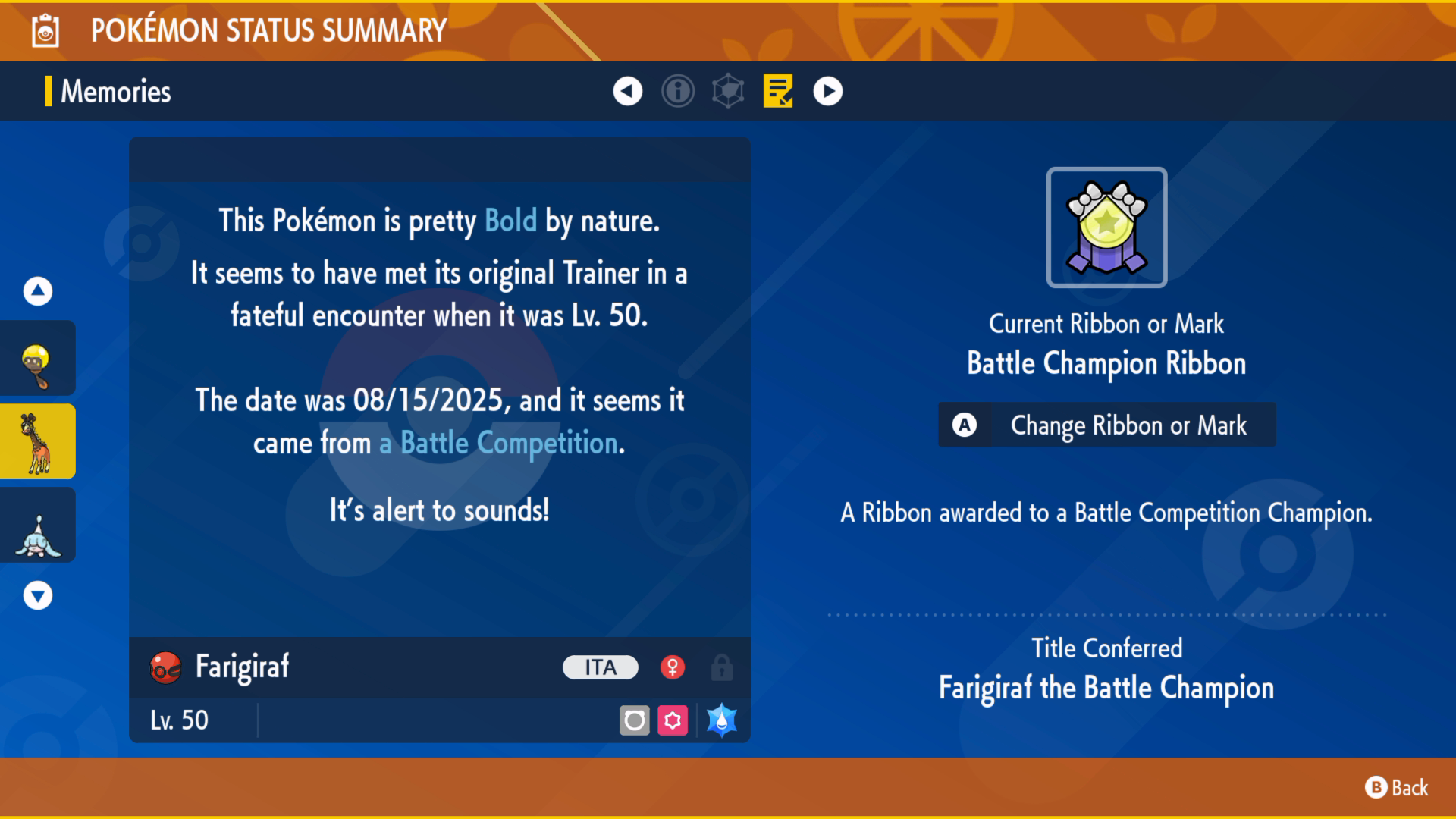 Summary Screen