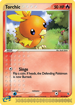 Torchic – EX Ruby & Sapphire