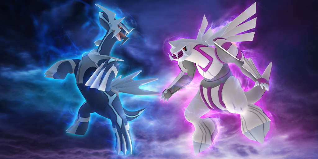 Dialga and Palkia in 5-Star Raids